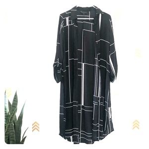 i Jeans By Buffalo Shirt Dress SZ S